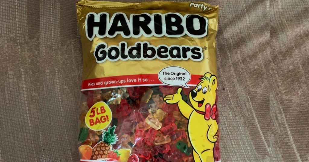 Haribo Goldbears Gummi Candy 5-Pound Bag