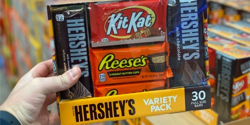 Hershey & Mars Full Size Candy Bar 30-Count Packs from $14.99 at Costco