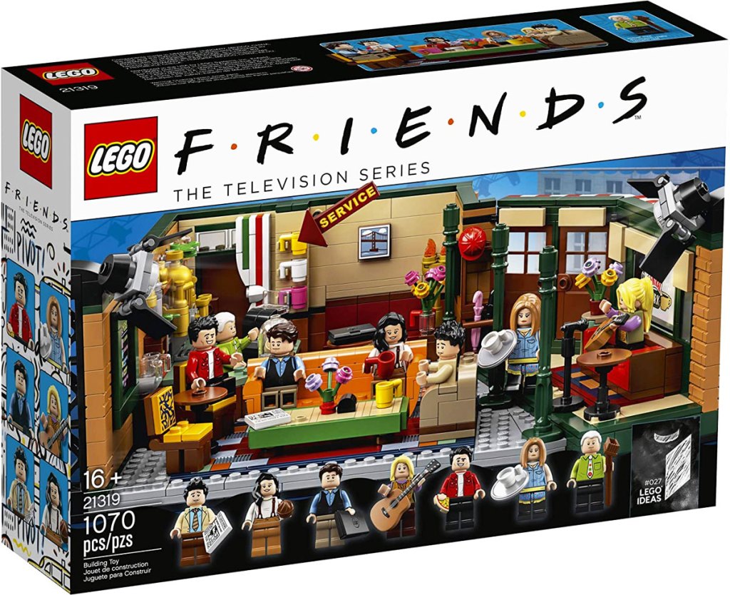 box for the LEGO Friends Central Perk building set