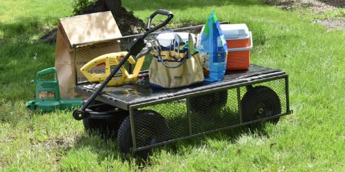 Mesh Wire Utility Cart Only $62.62 on HomeDepot.online (Regularly $125)