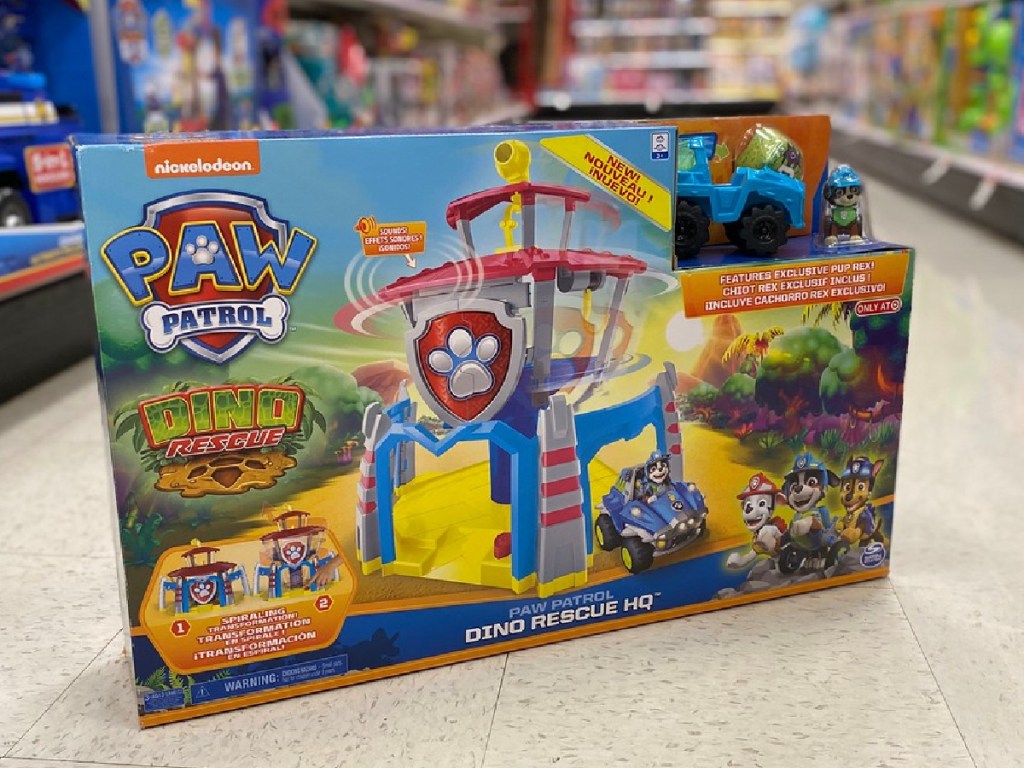 PAW Patrol Dino Rescue Headquarters Playset