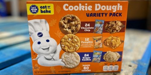 Pillsbury Refrigerated Cookie Dough 60-Count Variety Pack Only $5.98 at Sam’s Club