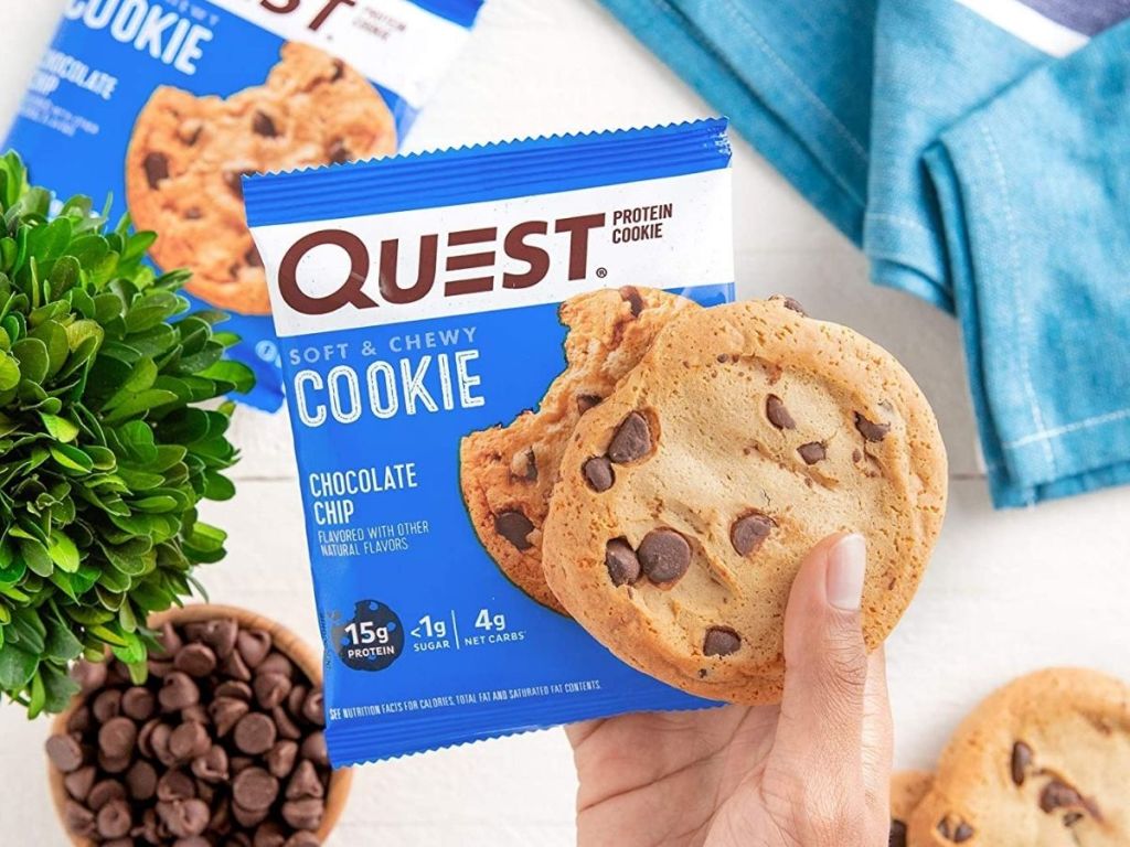 Quest Chocolate Chip Protein Cookies