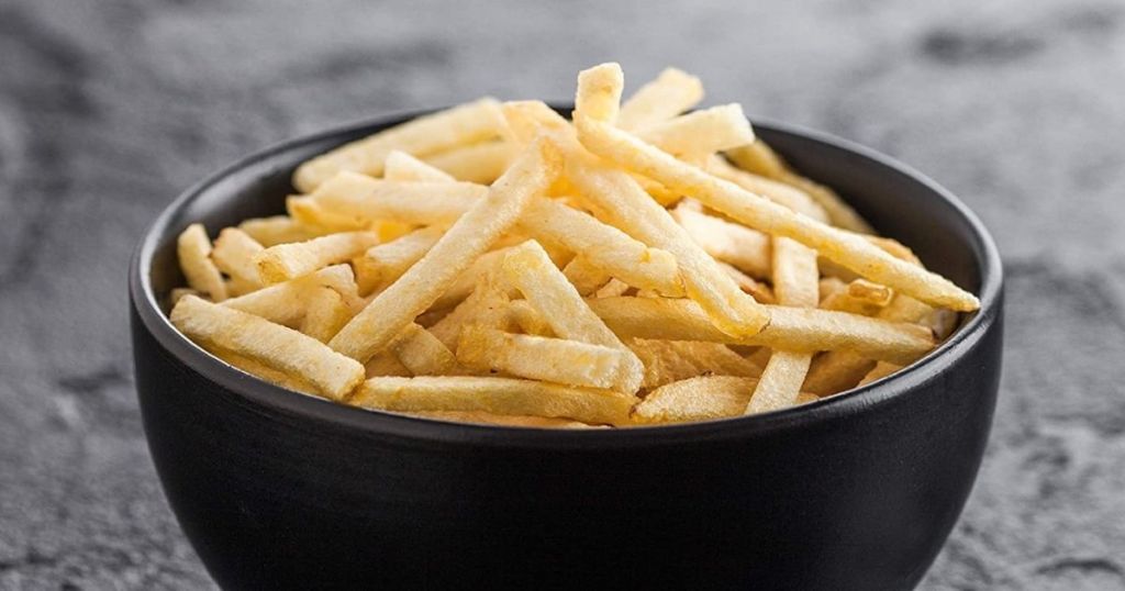 bowl of Utz Potato Stix