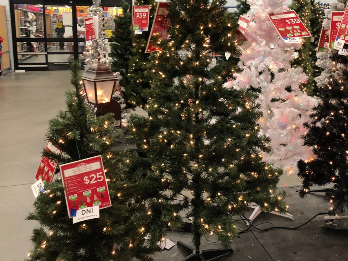 Pre-Lit Artificial Christmas Tree Only $39 Shipped on Walmart.online – Selling Out Fast!