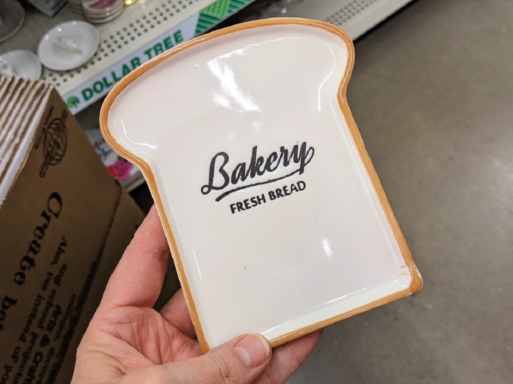 bakery fresh bread spoon rest at dollar tree