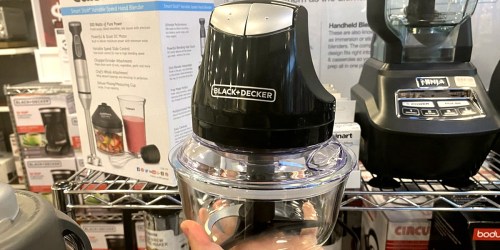 Black & Decker Glass Bowl Chopper ONLY $3.99 at Macy’s (Regularly $45)