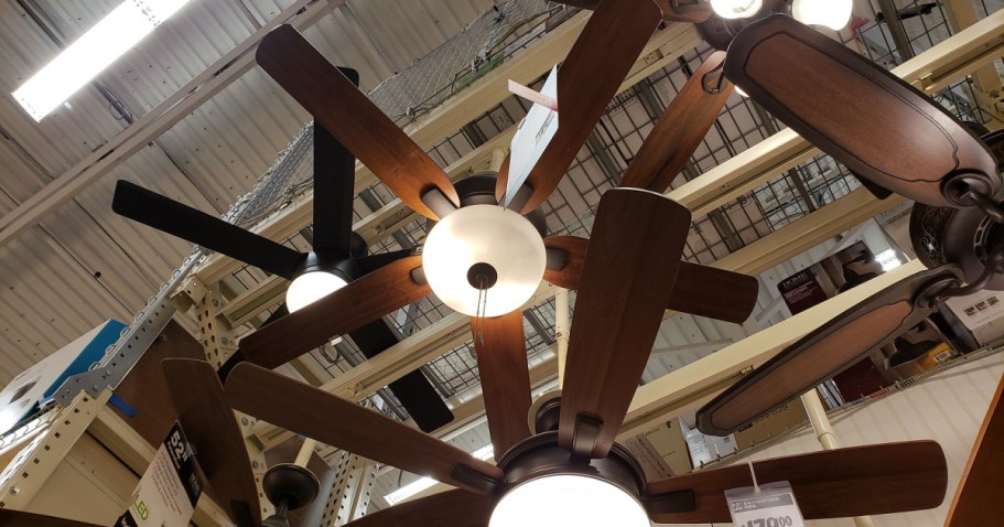 Up to 50% Off Home Depot Ceiling Fans + Free Shipping | Today ONLY
