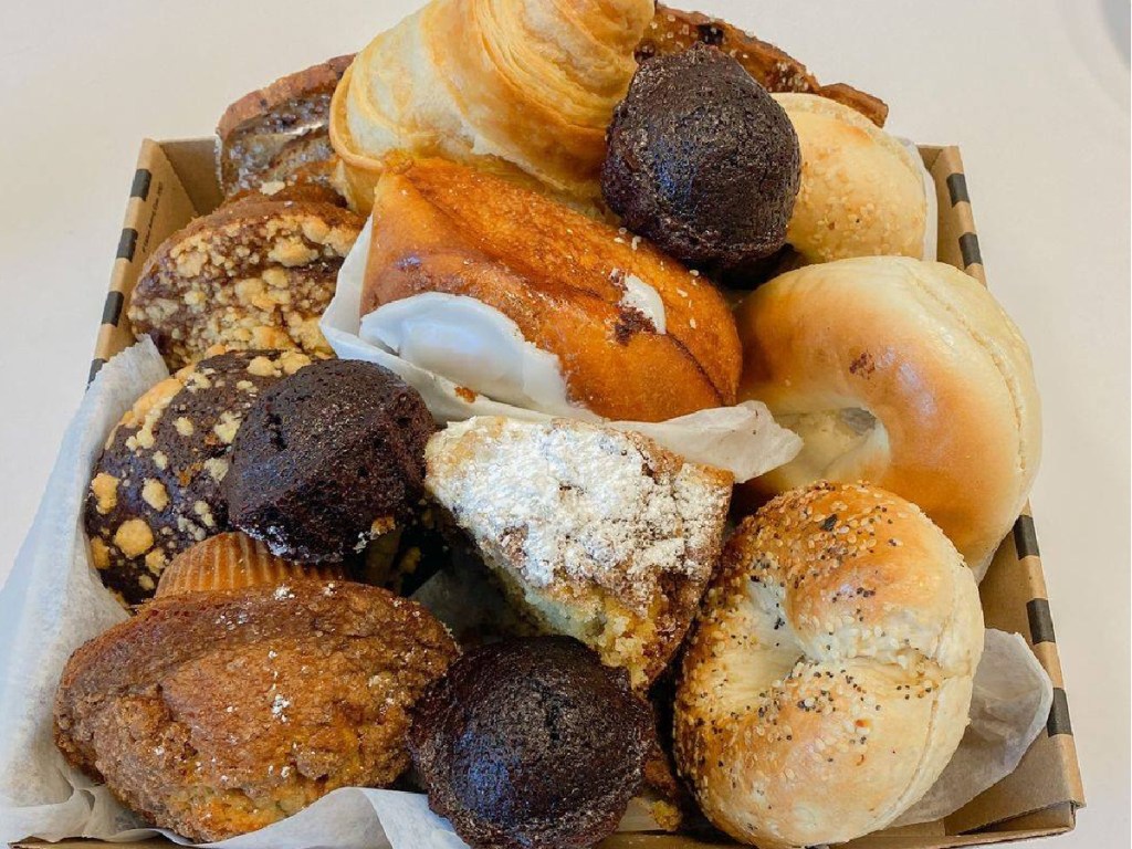 plate of different pastries