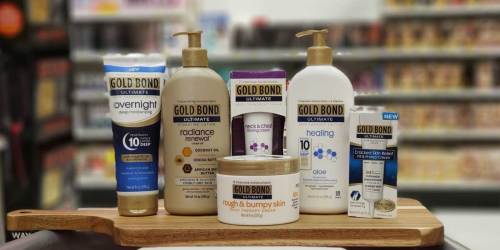 $4.50 Worth of Gold Bond Coupons = Lotions from $1.24 Each at CVS & Walgreens