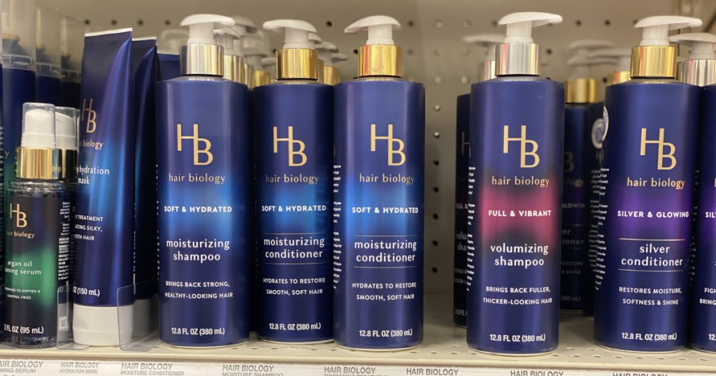 hair biology at target on shelf in store