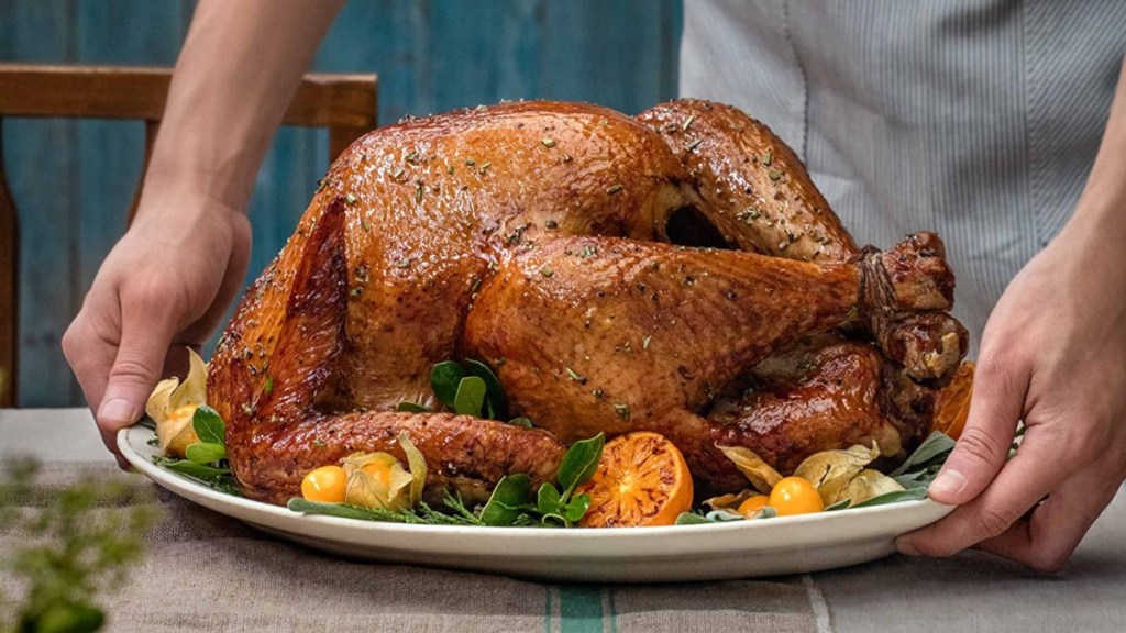 serving a citrus-brined turkey