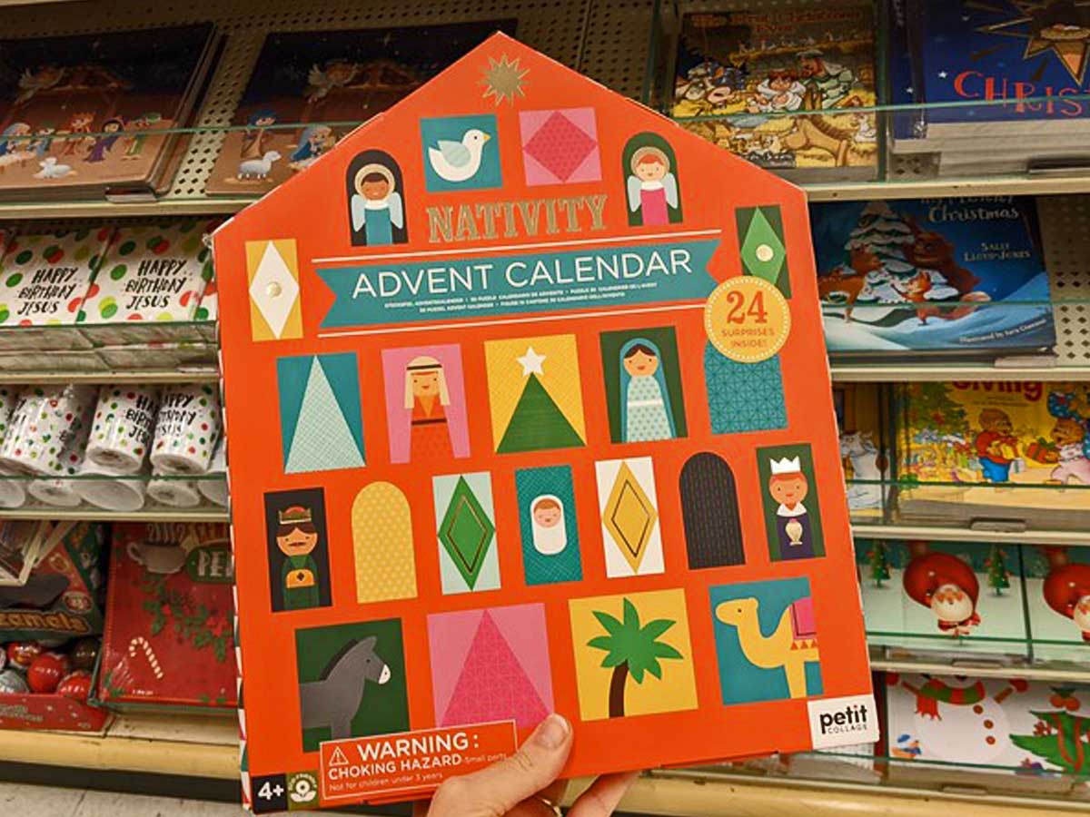 nativity advent calendar