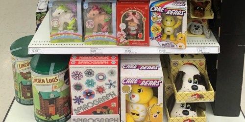 Retro Toys & Games at Target + Save 25% Off w/ Circle Offer | Care Bears, Pac-Man & More