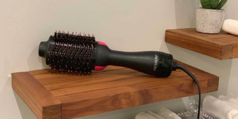 Revlon One-Step Hair Dryer & Volumizer Brush Only $28.99 Shipped (Reg. $40)