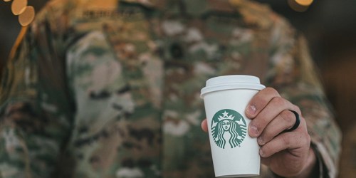 FREE Starbucks Coffee for Veterans, Active Military, & Spouses Today ONLY