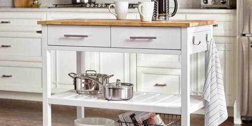 Up to 30% Off StyleWell Kitchen Carts + Free Shipping on HomeDepot.online