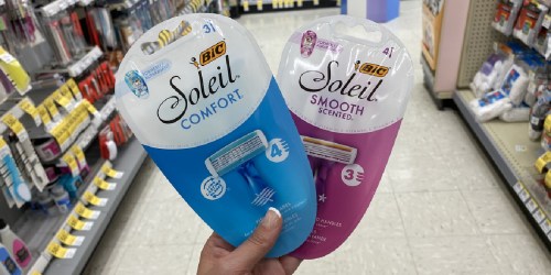 $3/1 BIC Soleil Coupon = Disposable Razor Packs Only $1.49 Each After Walgreens Rewards