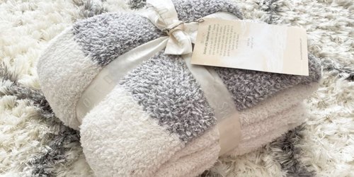 Barefoot Dreams CozyChic Throw Only $59 Shipped on QVC.online (Regularly $108) | Softest Blanket Ever!