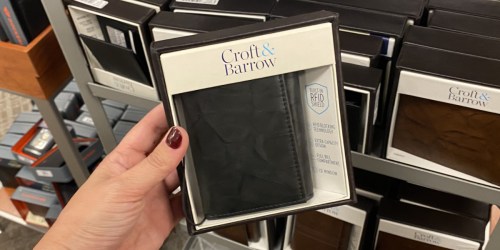 Croft & Barrow RFID-Blocking Wallets Only $17.85 on Kohls.online (Regularly $30)