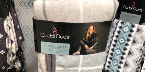 Cuddl Duds Reversible Plush Wraps Just $15 on Kohls.online (Regularly $36)