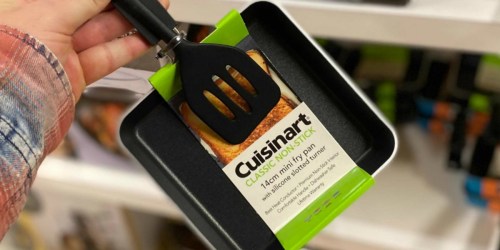 Cuisinart Mini Square Nonstick Fry Pan & Spatula Only $7.99 on Macys.online (Regularly $30)