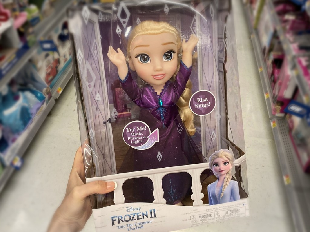 Disney Frozen 2 Into The Unknown Singing Feature Elsa Doll