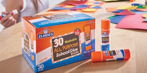 30 Elmer’s Glue Sticks Only $5.50 Shipped on Amazon (Regularly $15) | Get Ready for Valentine Crafting