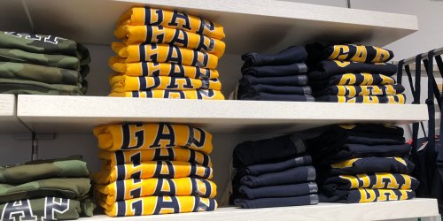 ** Gap Factory Men’s & Women’s Sweatshirts from $9.59 (Regularly $40) + Free Shipping on ALL Orders