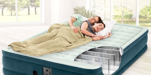 Intex Queen Airbed w/ Built-In Pump Only $34 on Walmart.online (Regularly $58) | Black Friday Deal Live NOW