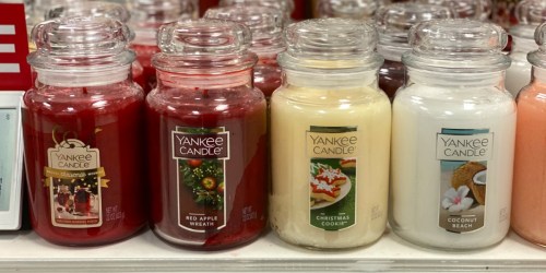 Yankee Candle Large Jar Candles from $9.80 Each on Kohl’s.online (Regularly $30)