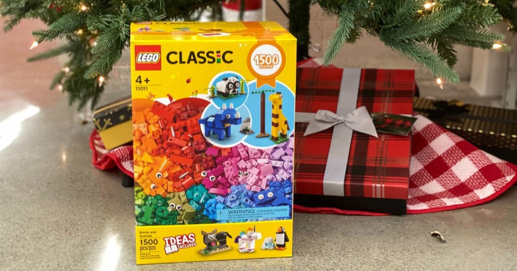 LEGO Classic Building Set under Christmas tree