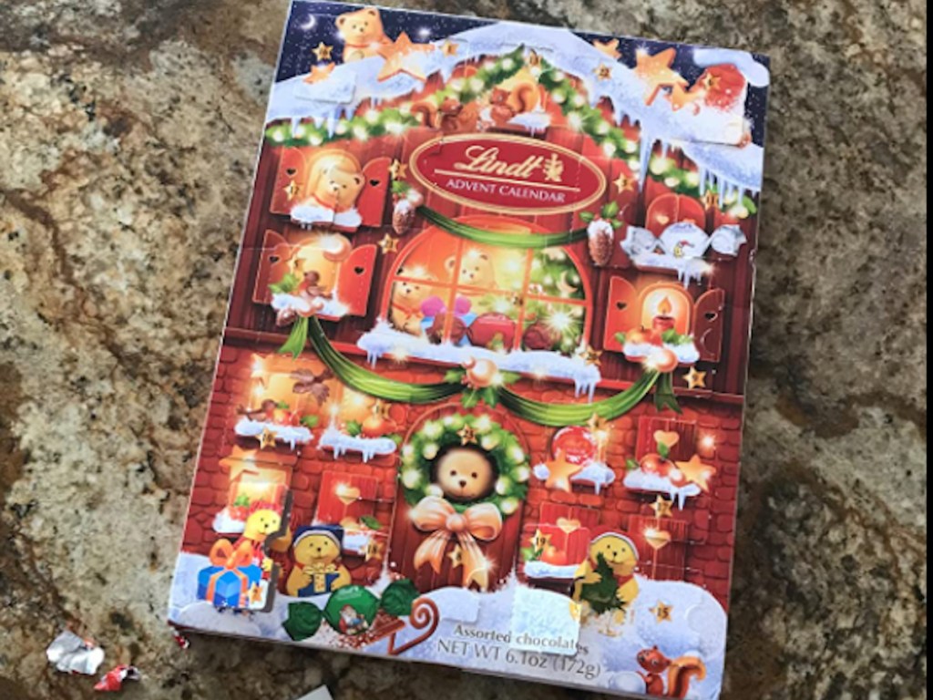 Lindt advent calendar 