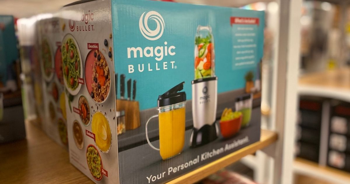 Magic Bullet Blender from $20.99 on Kohls.online (Regularly $60)