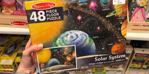 Melissa & Doug Jumbo Floor Puzzles 48-Piece from $5.99 on Amazon (Reg. $17)