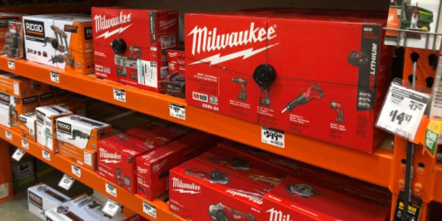 Up to 70% Off Home Depot Power Tools + Free Shipping | Milwaukee, RYOBI, & More