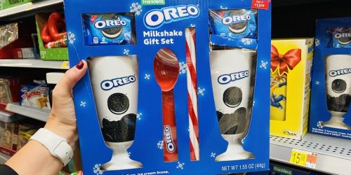 The Holidays Will Be Extra Sweet w/ This Oreo Milkshake Gift Set | Just $15.98 at Walmart