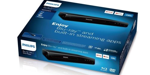 Philips Blu-Ray/DVD Player w/ Built-In Streaming Only $49 Shipped on Walmart.online (Regularly $69)