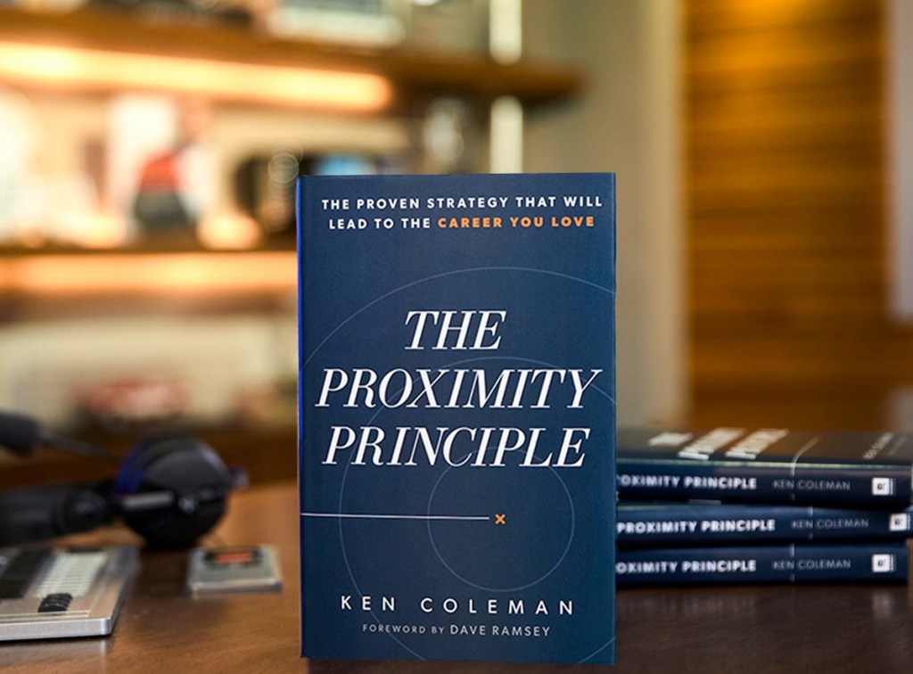 The Proximity Principle book on a table