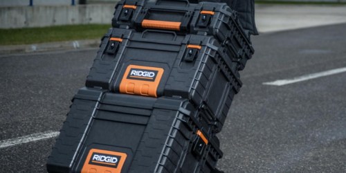 RIDGID Pro 3-Piece Tool Storage System Only $99 Shipped on HomeDepot.online (Regularly $129)