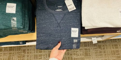 Sonoma Men’s Thermal Tees & Henleys from $8.49 on Kohl’s.online (Regularly $30+)