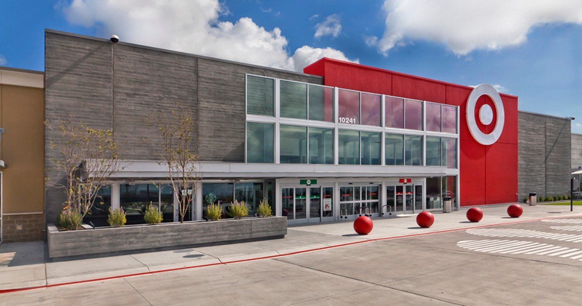 exterior of Target store