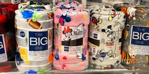 The Big One Disney & Sherpa Throw Blankets Just $8.49 on Kohls.online (Regularly $30)