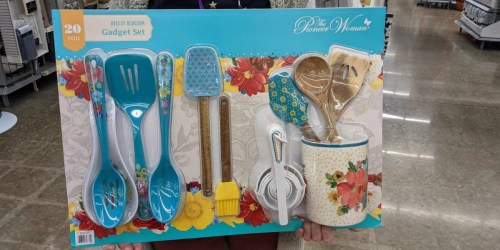 The Pioneer Woman 20-Piece Utensil & Crock Set Just $20 on Walmart.online