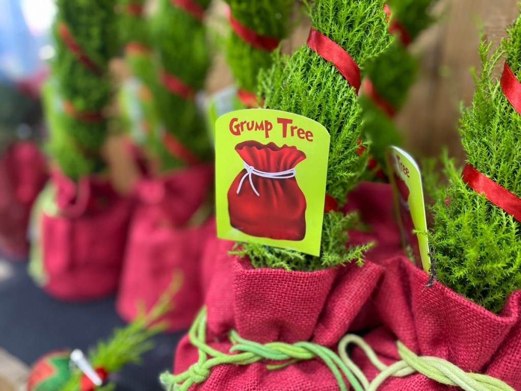 Grinch-Inspired Christmas Tree on display