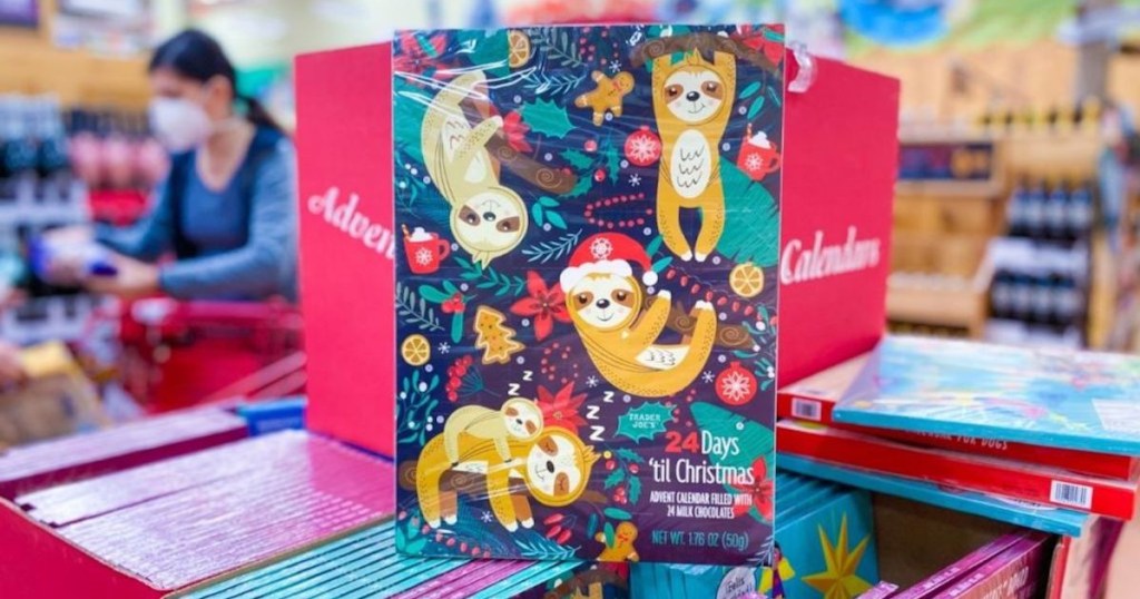 trader joe's chocolate advent calendars