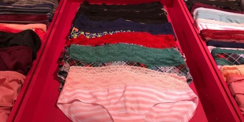 Victoria’s Secret Panties 7/$32 (Regularly $12.50 Each!) + FREE $25 off $75 Holiday Reward Card