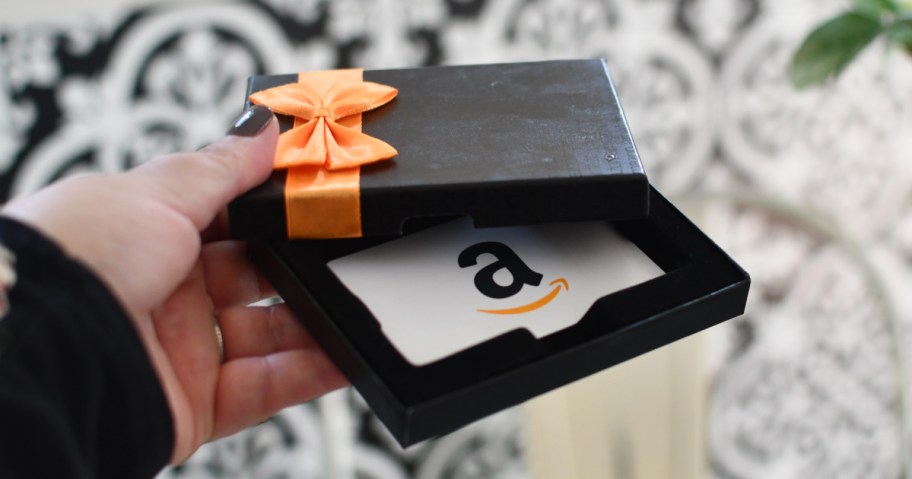 amazon gift card present