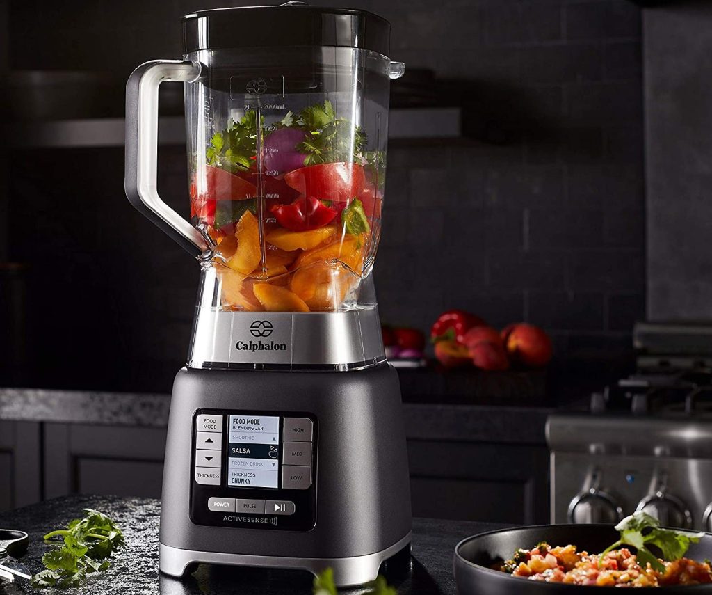 calphalon blender in kitchen