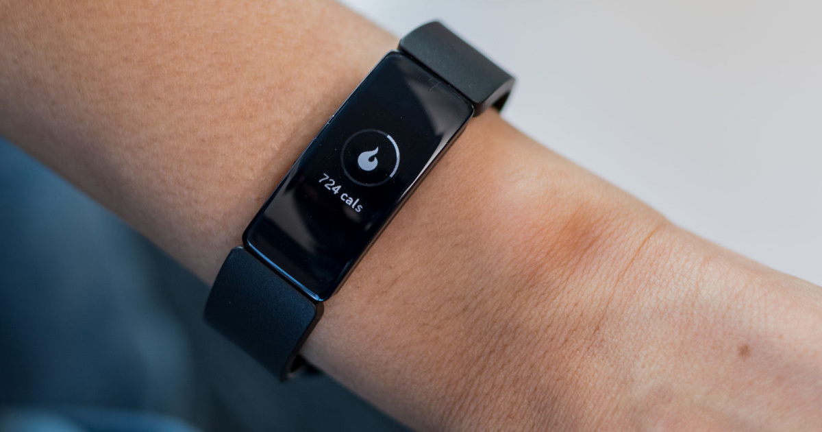 black fitbit inspire 2 on wrist